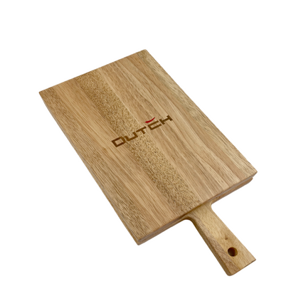 Platou de servire olandez, pliabil, din lemn de tec, 20x39x4cm